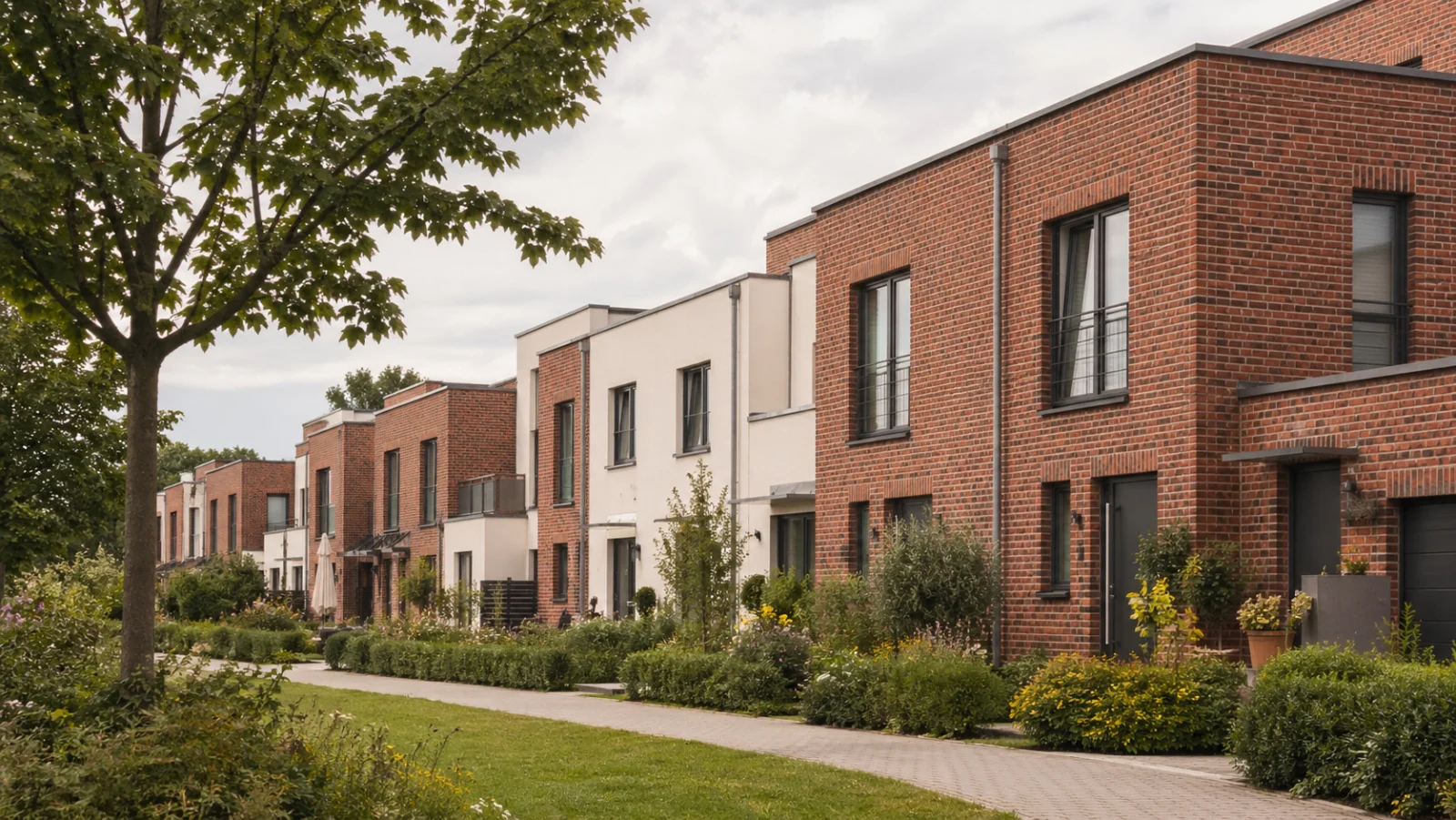 Wohnsiedlung in Nordrhein-Westfalen - Bauförderung NRW