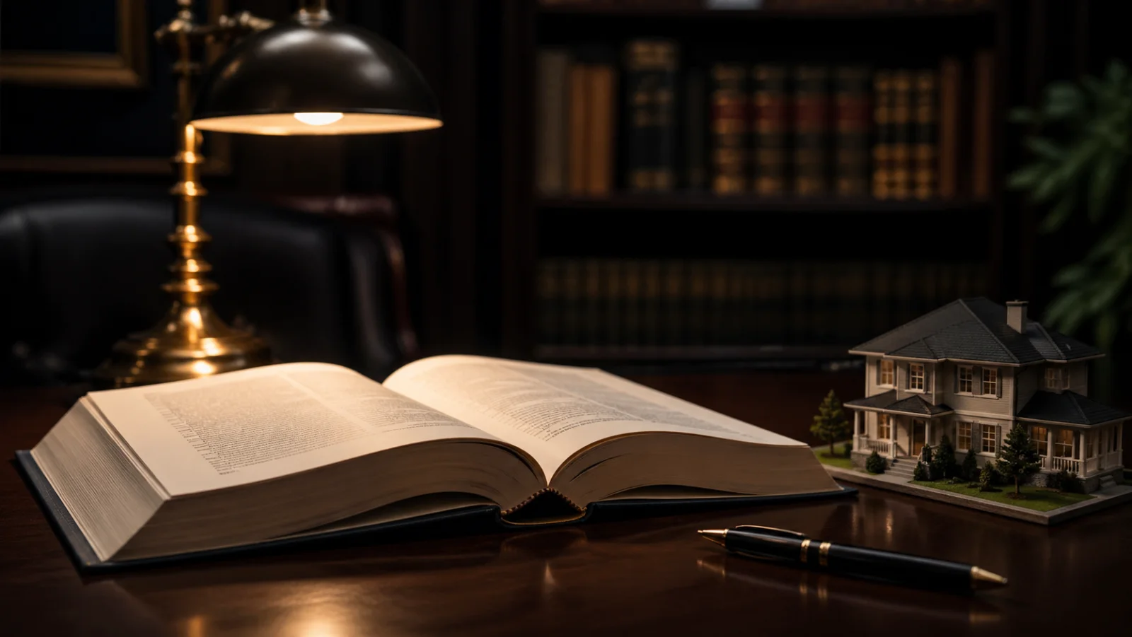 Vertragsunterschrift mit Füller auf Tisch - Bauvertrag